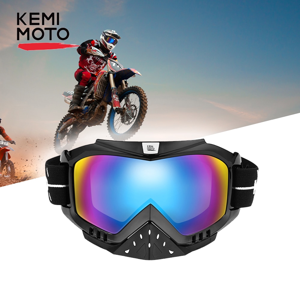 Kemimoto Mx Goggles Motocross Bril Off Road Dirt Bike Motorcycle Helmen Goggles Ski Sport Mountainbike Dh Mtb Bril