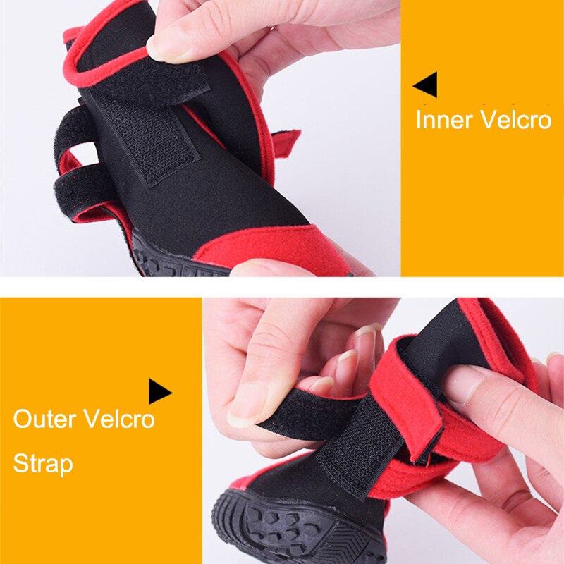 Waterproof Anti-slip Dog Shoes Winter Dog Boots For Large Dogs Chihuahua Shoe For Dog Durable Shoes Labrador Suppliers