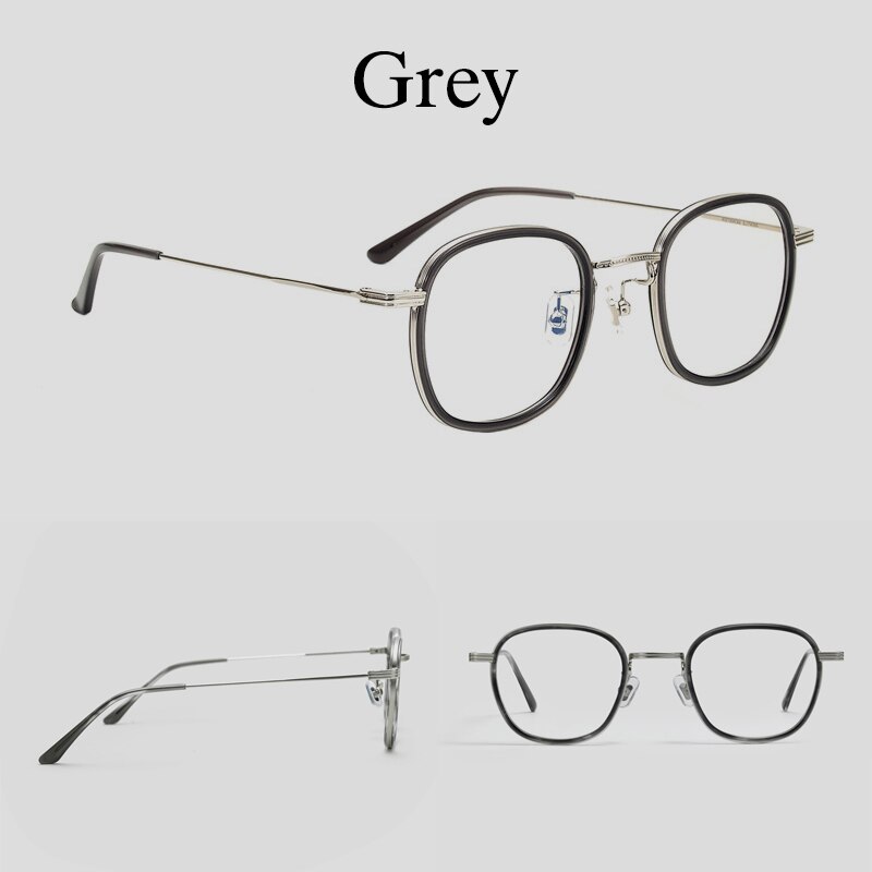 Gafas redondas GM coreanas para hombre y mujer, montura óptica, gafas de COCO Retro, graduadas, Marcos para Miopía