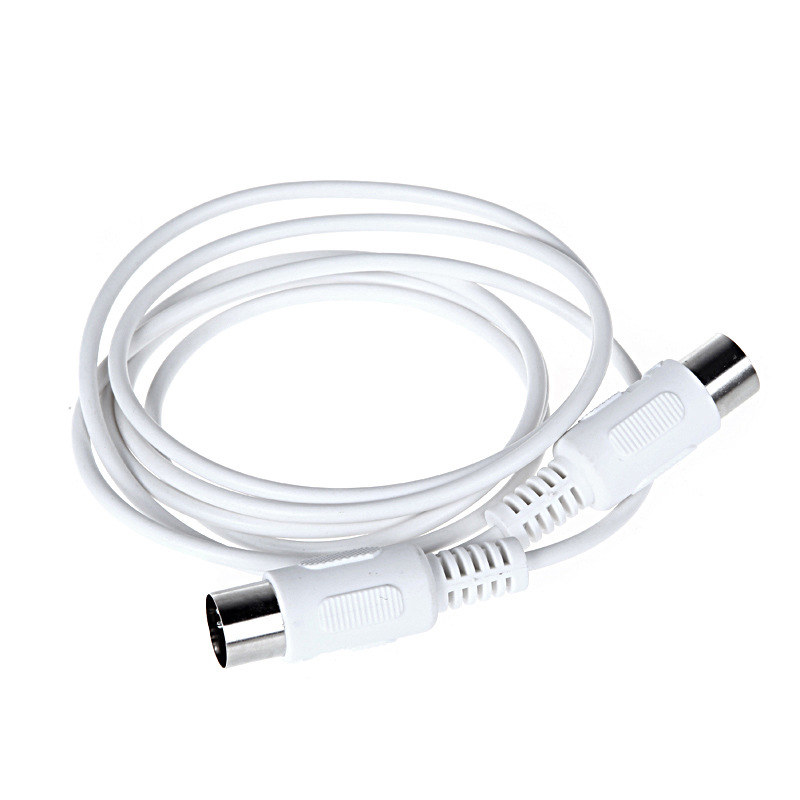 Music MIDI Cable Stable Double Head Five Needle Connecting Wire Eco-friendly Electric Piano Cable Music Editing Line: 1.5M