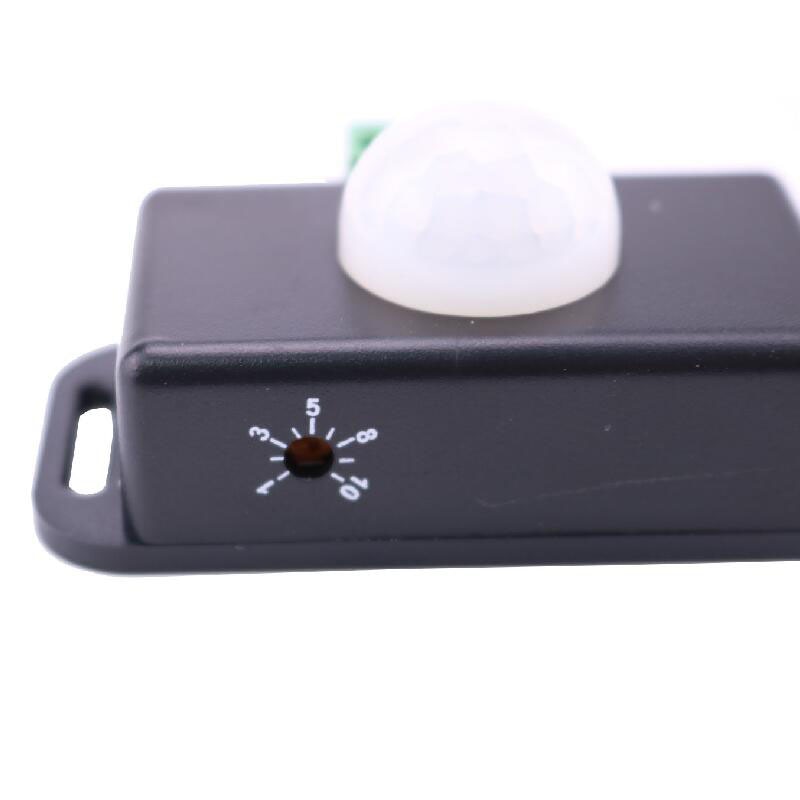 12V 24V PIR Motion Sensor Switch Detector for 5050 3528 LED Strip Profile Ruban Light Tape Infrared Detection 6A 12 V 24 Volt