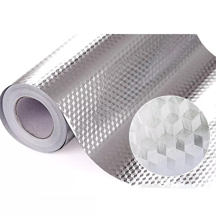 1M/3M/5M Aluminium Folie küche tapete Öl nachweisen wasserdicht selbst Klebstoff Hintergrund Herde Aufkleber klebstoff papier für möbel: 2 / 40cmX3m