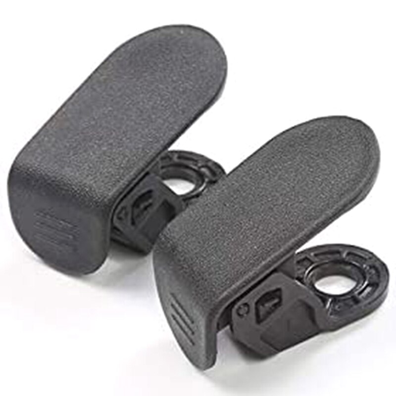 Krokar clip bolt covers främre bagagerumsväska lastkrokar lock passar för tesla modell 3 ( svart): Default Title