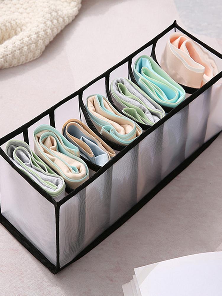 Beha Opbergdozen Ondergoed Kleding Organizer Lade Nylon Divider Closet Organizer Voor Vouwen Stropdassen Sokken Shorts Organizer