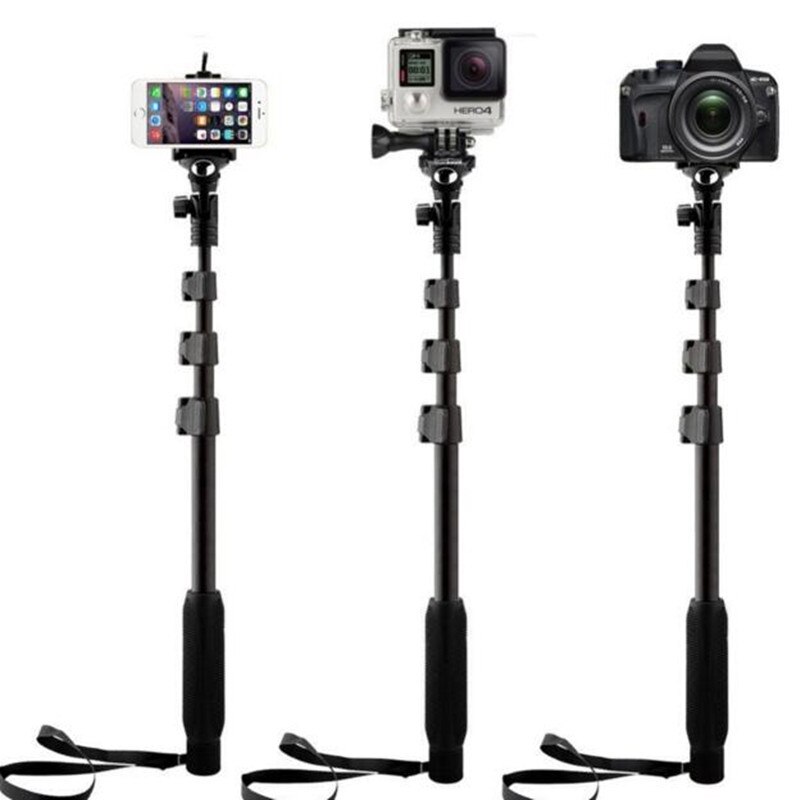 100%  originale yunteng 188 håndholdt forlængelig stangkamera monopod selfie stick stativ selfie til telefoner gopro 4/5/6/7/8/9