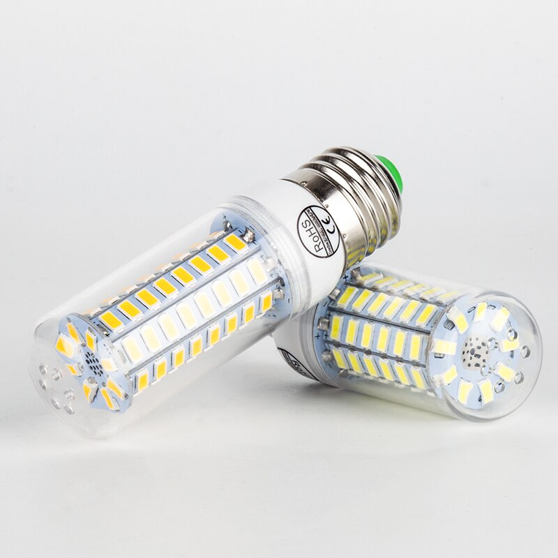 1PC E27 E14 7W 9W 12W 15W 20W 25W 5730 SMD LED Corn Bulb Lamp Light Warm White