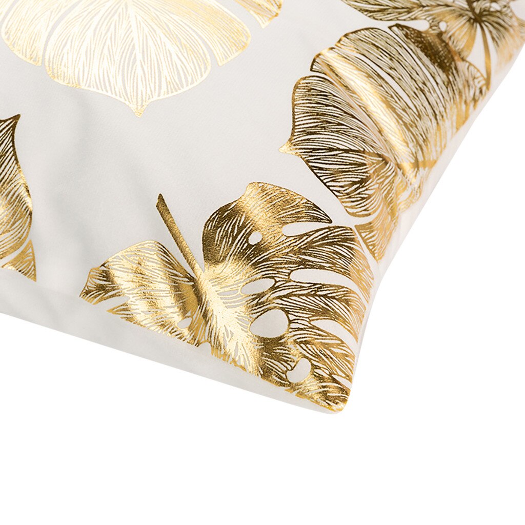 #l5 2019 polyester guld brev kudde soffa bil midje kudde kudde kamouflage absorbera svett kuddar faux