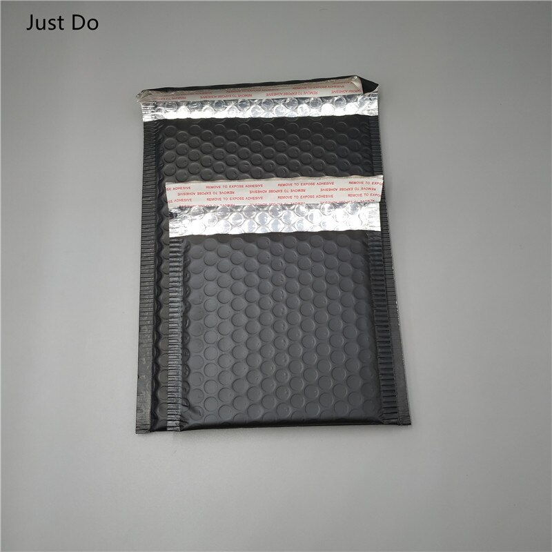 20*25cm 20pcs Black bubble bags Matte Bubble Mailer Poly Mailing Bags Envelopes with Bubble Packaging