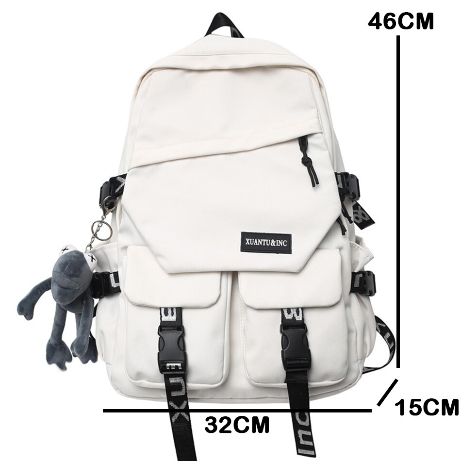 Paar Rugzak Purse Nylon Rugzak Grote Capaciteit Rucksuck Voor Tiener Mannen Outdoor Travel School Book Bag Mochila