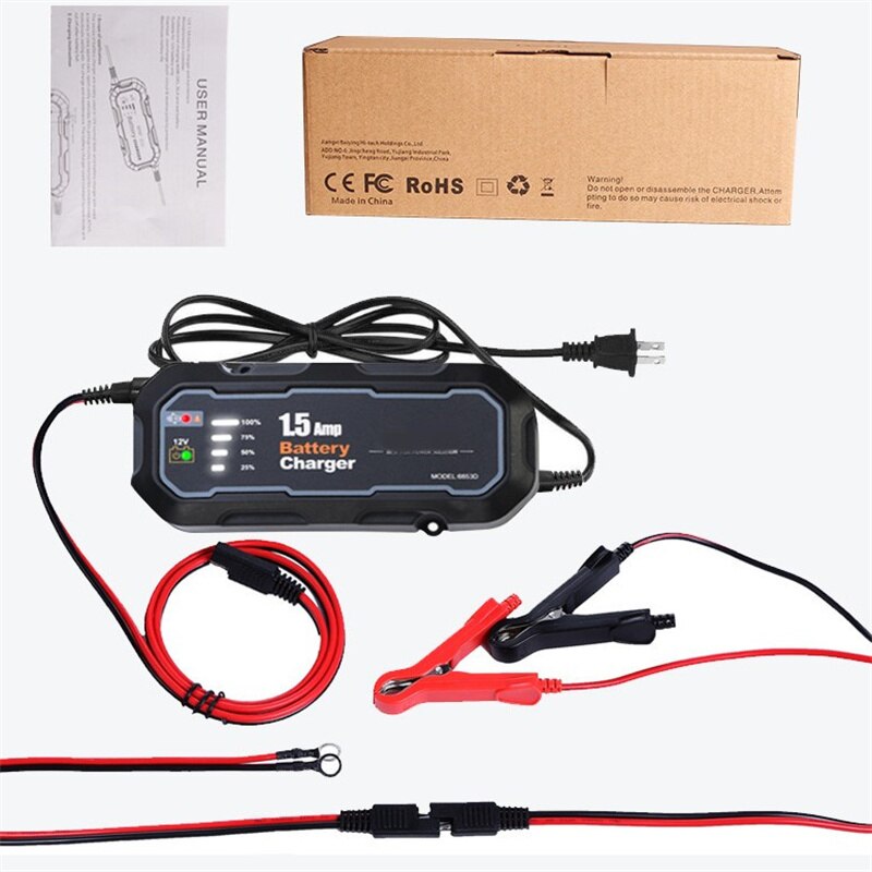1500mAh Car Jump Starter Power Bank 12V Portable Battery Charger Auto Emergency Booster Starting Device Jump Start