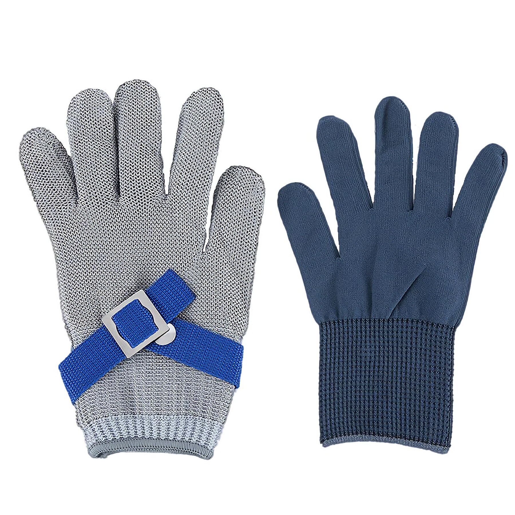 Gants de boucher en maille métallique en acier inoxydable, Protection contre les coupures de sécurité, résiste aux coups de couteau, haute Performance, niveau 9