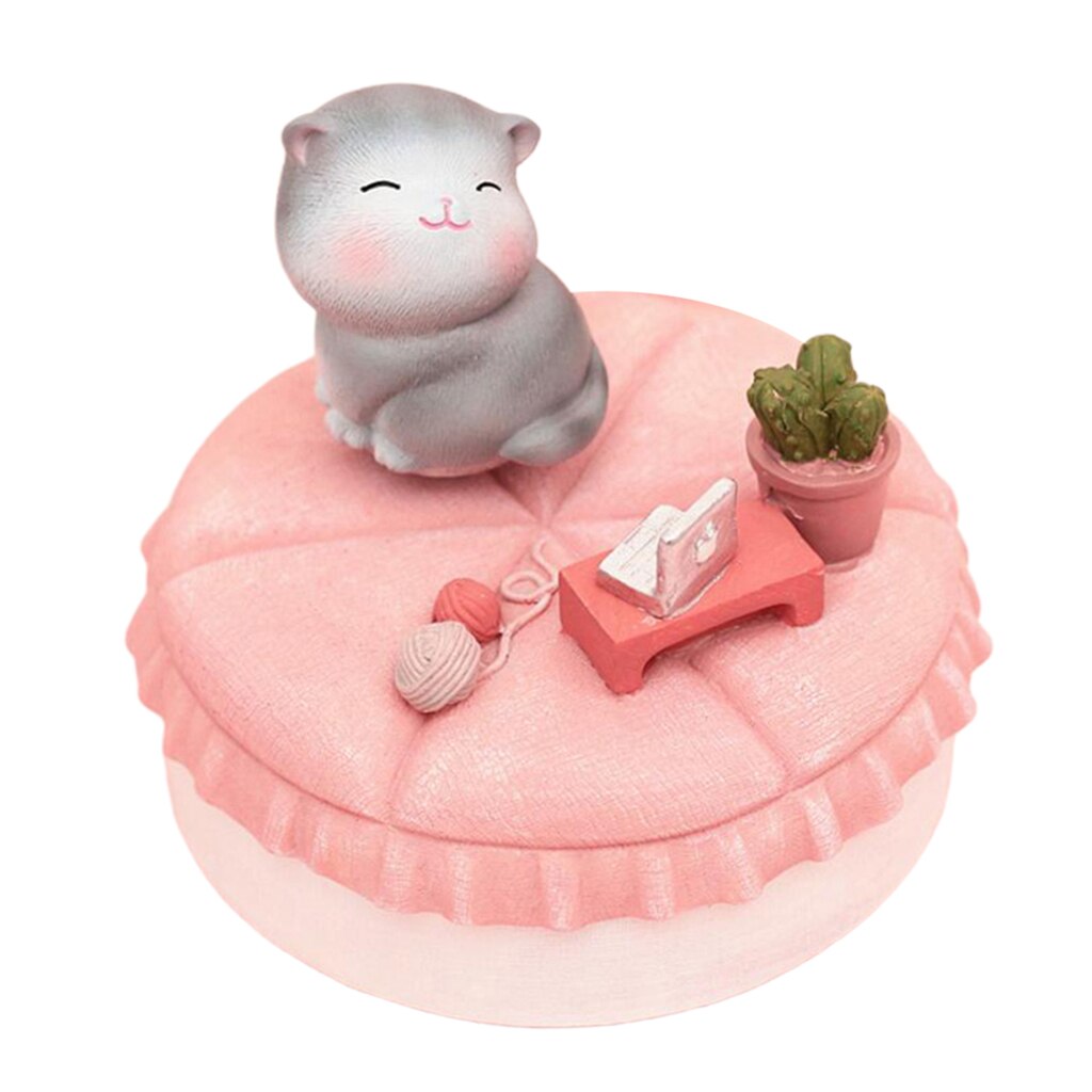 Grappige Roze Hars Kitten Musical Box 2 Soorten Kinderen Voor Jongens Meisjes