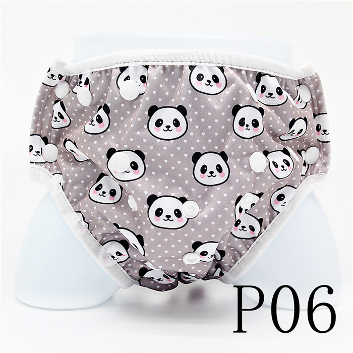 Goodbum Swim Diaper For Baby Waterproof Spa Swimming Nappies Washable Size Adjustable Cute Cloth Diaper Pant: P06