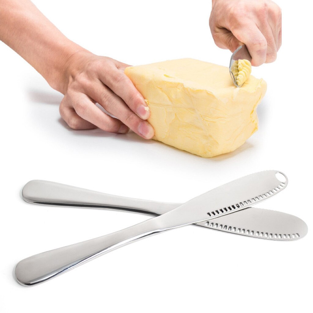 Stainless Steel Better Butter Spreader Easy Spread Cold Hard Butter Cutting Butter Butter Tool Stainless Steel
