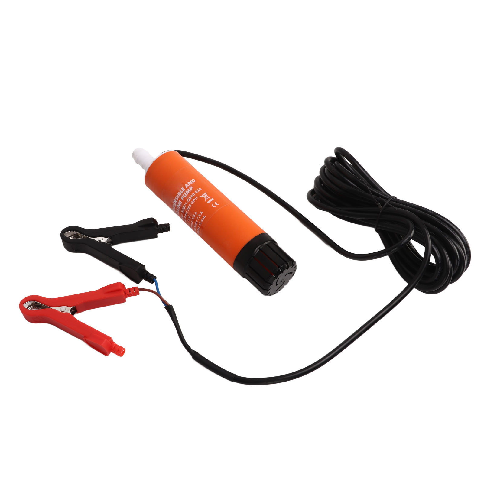 Transfer pump 12 v boat bilge pump 280 gph low noise portable inline submersible pump for rv yacht marine inline bilge pump