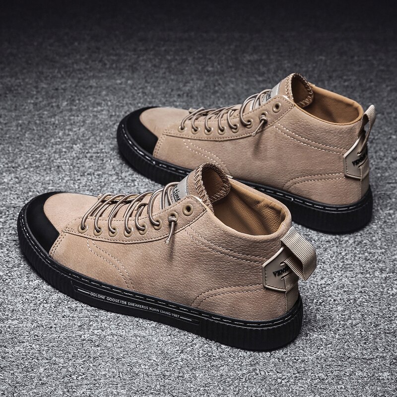 Canvas skor herr och dam sneakers höga klassiska skateboard skor