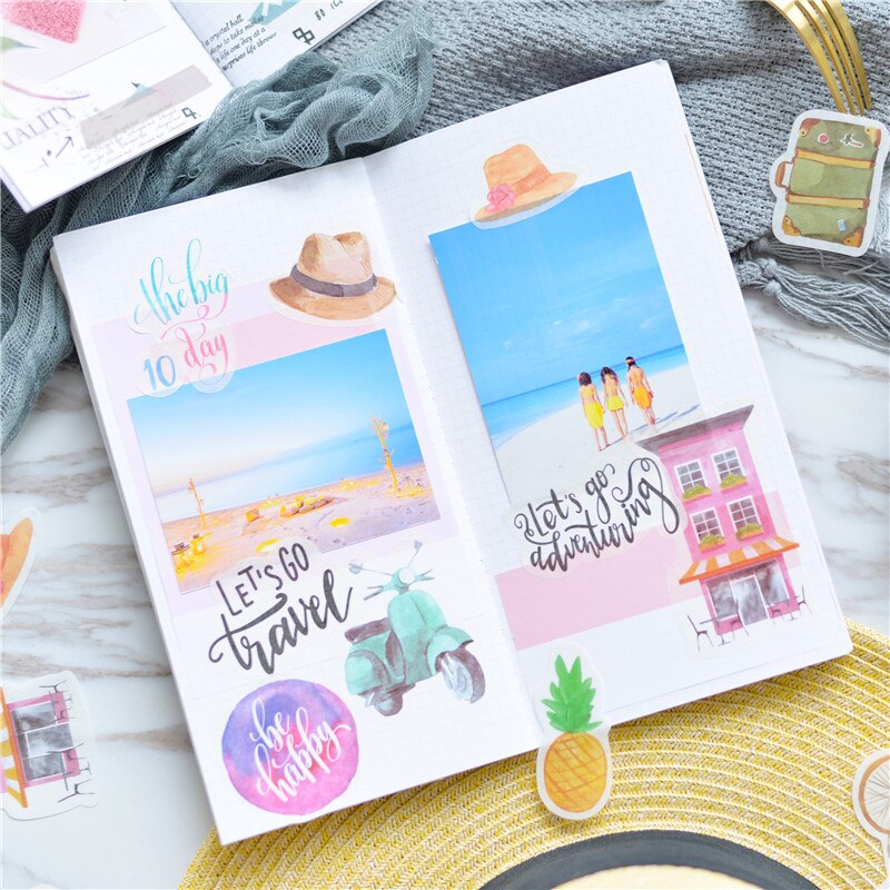 Dokibook Cute Traveler's Notebook Refill Filler Paper notebooks and journals Inner Core For Midori Planner School Stationery