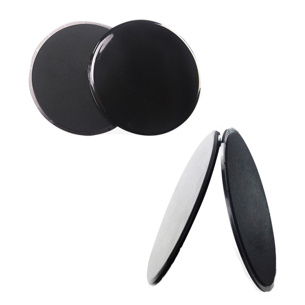 Yoga slide glijdende fitness schijf cirkel training slider bodybuilding oefening glijplaten sportvormgevingstools 2 stuks /4 stuks: Ivoor