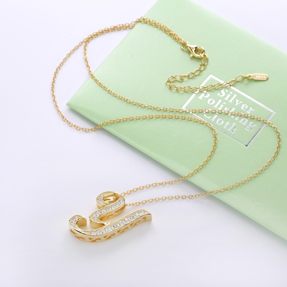 Moonmory Europäischen Schmuckstück Femme 925 Sterling Silber Gold Farbe knapp Y W Anhänger Halskette Für Japan Männer und Frauen schmuck