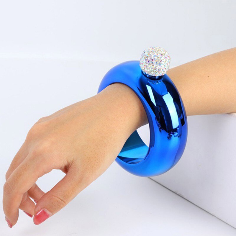 1 PIÈCES En Acier Inoxydable Bracelet Flacons Portable Vin Whisky Pot Pichet Bouteille Cuisine Vin Poche Conteneur