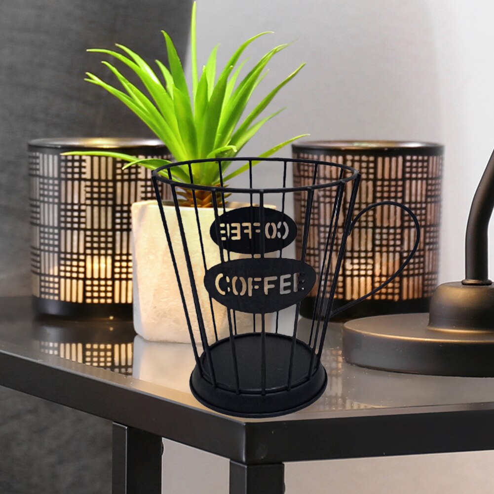 Kaffee Kapsel Universal Lagerung Korb Kreative Kaffee Tasse Obst Kaffee Pod Organizer Halter für Home Cafe Hotel Ornament