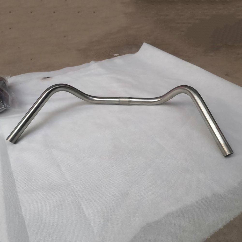Roestvrijstalen fietsstuur Legering All Rounder-stuur Fietstrekking Comfort Cruiser Zit-up fietsvervangingsaccessoires
