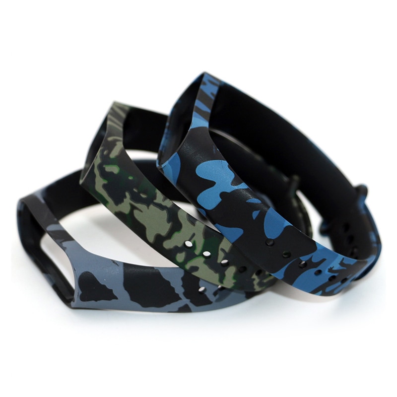 1pc Camouflage für mi Band 4 Strap-Armband Ersatz Teil Smart Uhr Handgelenk Gurt für Xiao mi Armband Smart zubehör