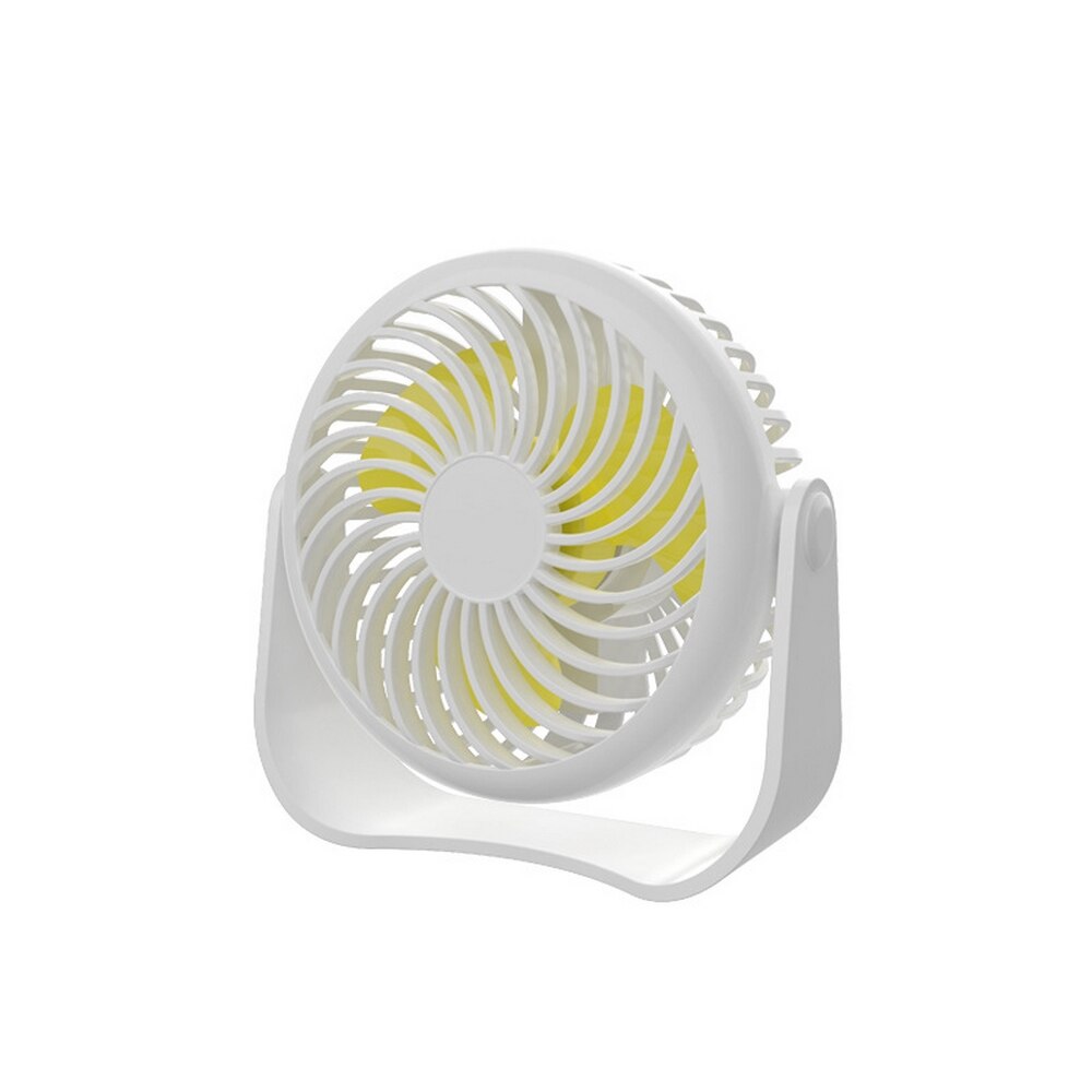 Kleine Ventilator Student Slaapzaal Bureau Ventilator Mini Ventilator Reizen Outdoor Draagbare Fans Kleine Ventilator Luchtkoeler 4 Kleuren optionele: White