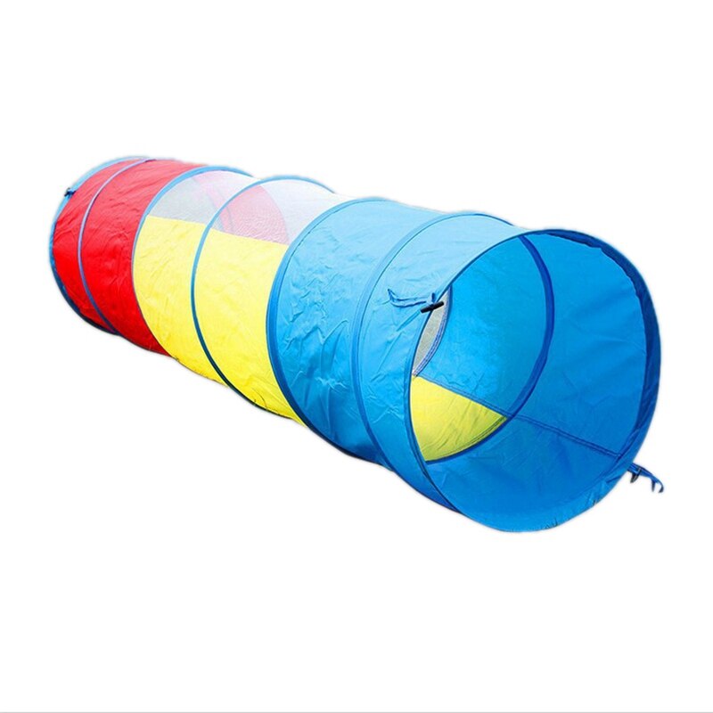 freundlicher Spielen Tunnel für Kleinkinder freundlicher Tunnel Spielzeug oder drinnen oder draussen Krabbeln Tunnel Spielzeug (Bunte Krabbeln Tunnel)