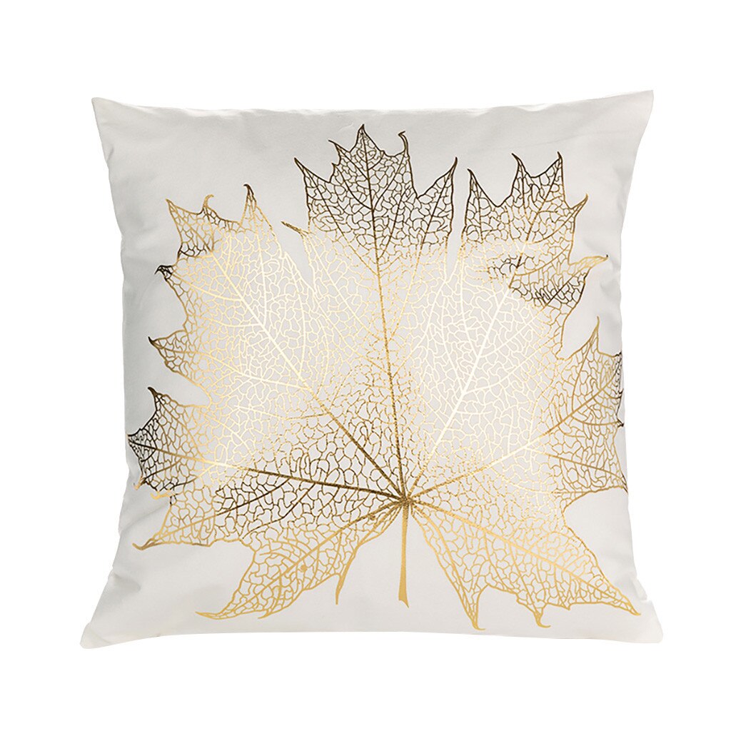 #l5 2019 polyester guld brev kudde soffa bil midje kudde kudde kamouflage absorbera svett kuddar faux: B