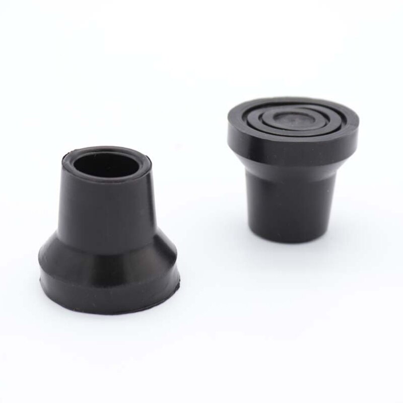 K1KB Crutch Tips &amp; Cane Tips Rubber Cane Pad Anti-slip Walking Stick Standing Crutch Pad End Bottom Tip Accessories
