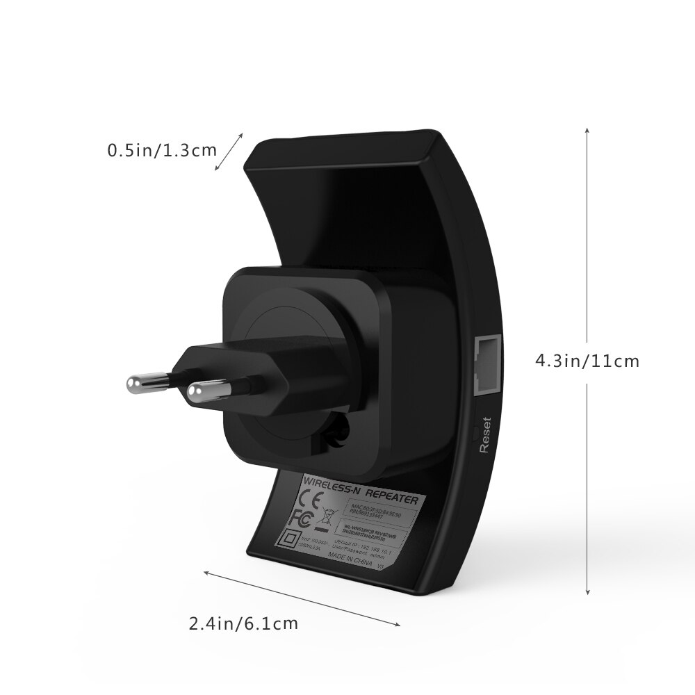 Wavlink Tragbare 2,4G 300Mbps kabellos Wi-fi Verstärker Verlängerung 802.11n/b/g Wifi Signal Verstärker Booster Wifi Palette Weiß/Schwarz