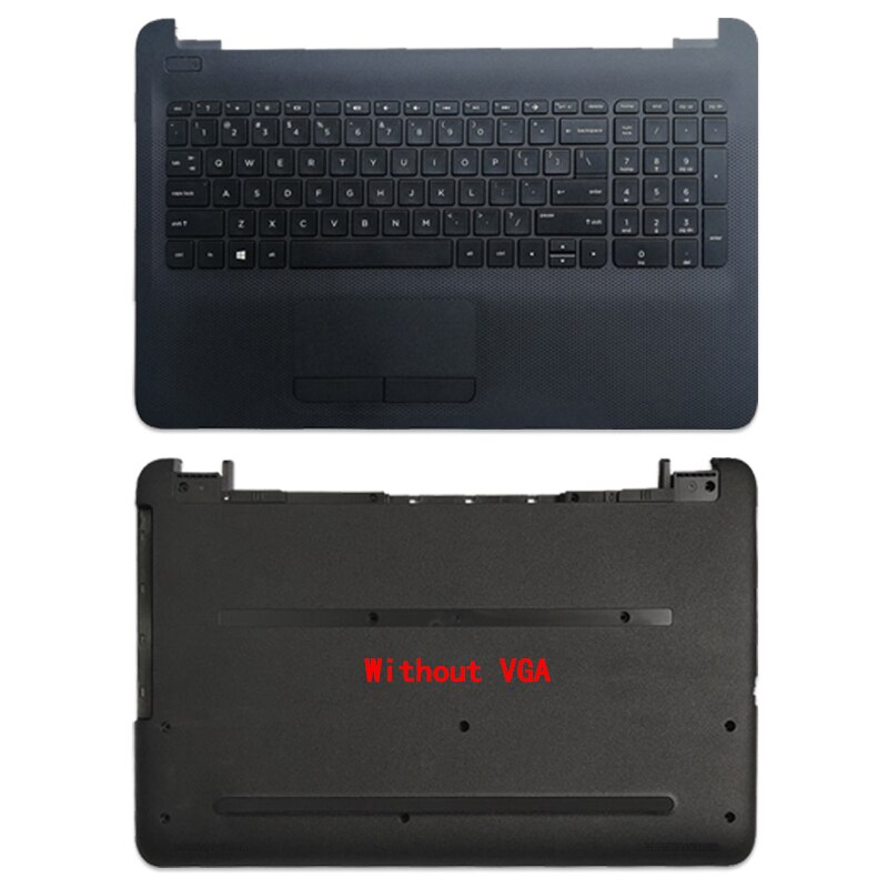 Case For HP 250 255 256 G4 G5 15-AC 15-AY 15-AF Laptop LCD Back Cover/Front bezel/LCD Hinges/Palmrest/Bottom Case 900263-001