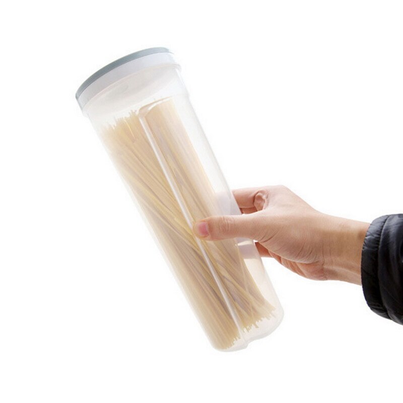 1pc oppbevaringsbokser spaghetti bestikk nudel oppbevaringsboks multifunksjonelle spisepinner matbeholderposer hjemme kjøkkenbeholdere