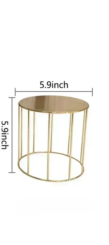 Wedding cake stand divider metal floating party cake tier rack suitable for wedding birthday dessert party decoration utensils: Pink