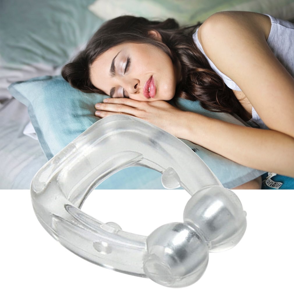 Mini Draagbare Snurken Apparaat Silicagel Ventilatie Neusclip Cross Snurken Stickers Fysiotherapie Slapen 'S Nachts