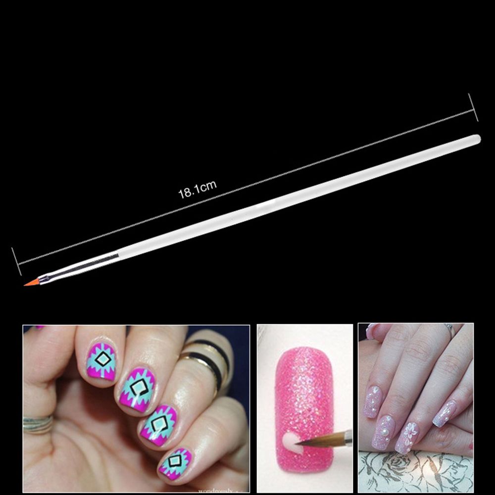 15 stks Professionele UV Gel Acryl Nail Art Brush Set Nail Polish Schilderij Tekening Pen Perfecte Manicure Nail Puntjes gereedschap