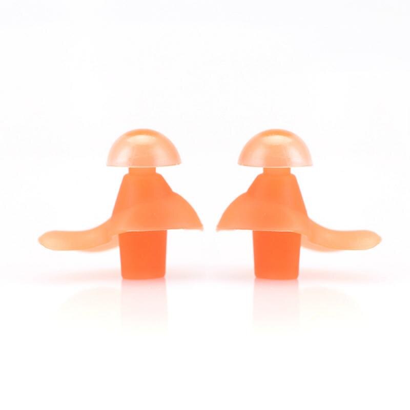 1 Pairs Waterproof Swimming Silicone Swim Earplugs for Adult Swimmers Children Diving Soft Anti-Noise Ear Plug: H