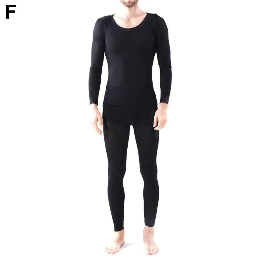 Termostatisk termisk undertøj til kvinder mænd let elastisk langt termisk undertøj vinterkvindersæt til mand f varm  s3 j 2: F