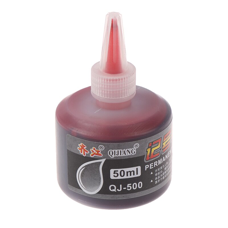 Rotulador de aceite de grafiti seco permanente de 50ml para marcar bolígrafo para agregar tinta, papelería suave y fácil de usar