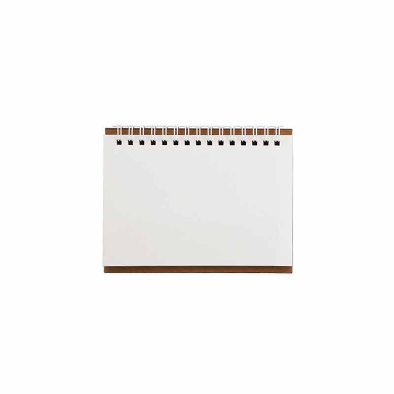 Coloffice Blank Table Calendar Homemade DIY Calendar Notepad Desktop Small Desk Ornaments Stationery 15 sheets,1PC: 14x10.5cm