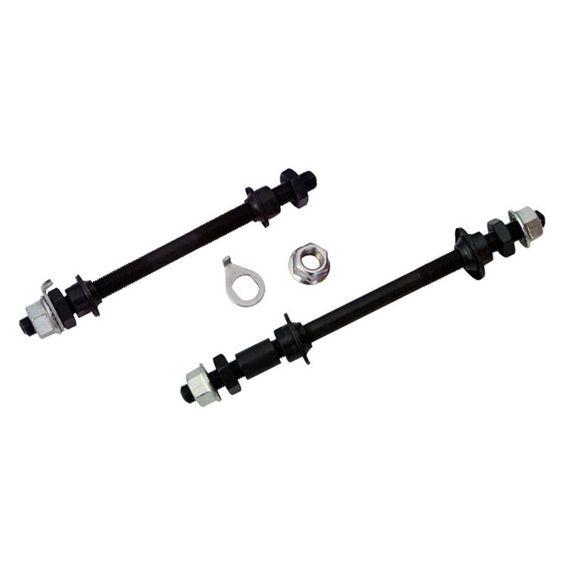 Mountain bike solid axle, ball hub solid rear axle, ball 150mm front axle, 180mm rear axle