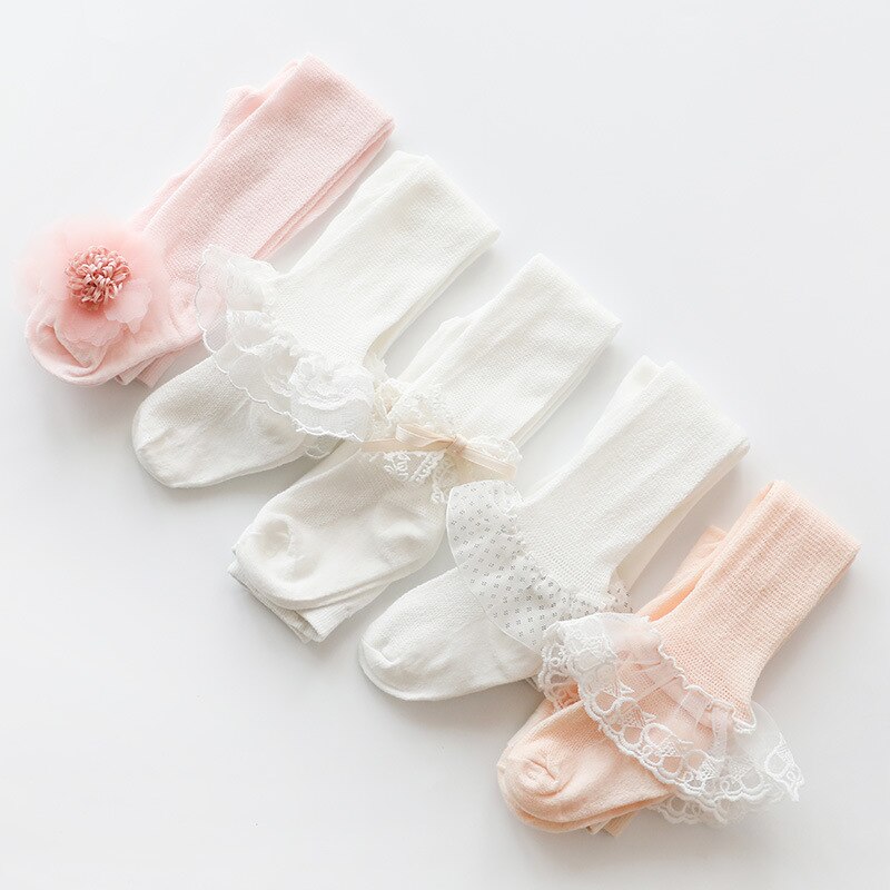 Bebê collants menina recém-nascido crianças meia-calça laço arco flor apertado crianças meias de malha verão collants da criança