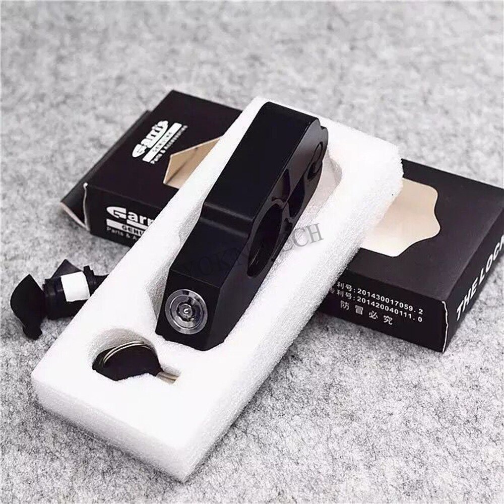 Motorcycle Handle Brake Lever Theft Lock For YAMAHA future xvs 1100 dragstar fz8 For KAWASAKI ninja zx-6r(636) z1000sx tourer