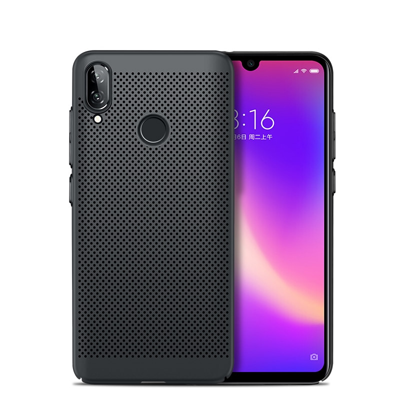 Ultradunne Koeling Voor Xiao mi rode Mi 7 rode mi Note 7 Note7 Pro global Versie Rode Mi ademhaling Telefoon Case Hard Volledige Case Case Capa