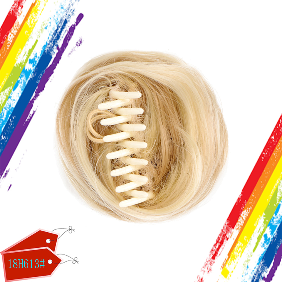 DIANQI synthétique petite pince cheveux Chignon Chignon femmes cheveux chouchou perruques pour femmes fille enfants bandes de cheveux: P12 / 613