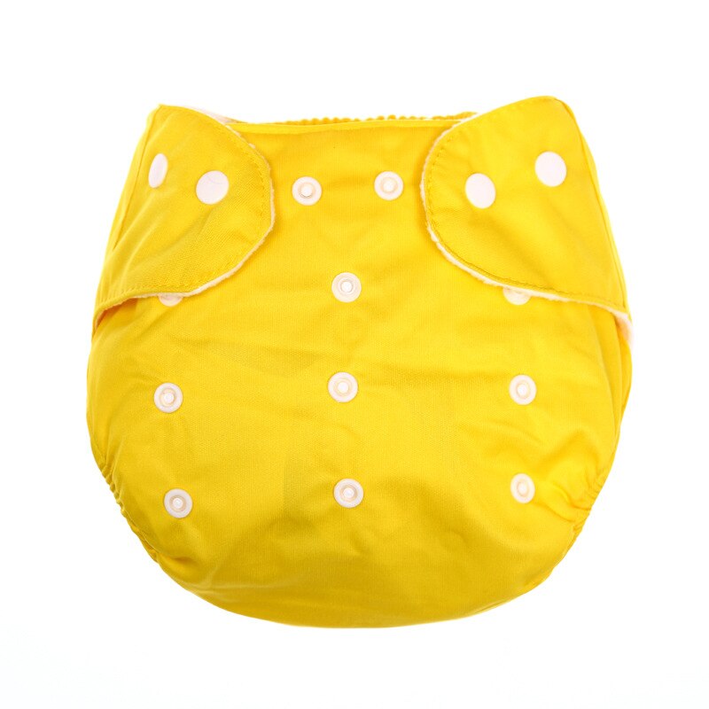 Hylidge Herbruikbare Luiers Baby Kinderen Ondergoed Wasbare Baby Katoenen Trainingsbroek Ademend Lekvrije Pasgeboren Baby Luier: Yellow