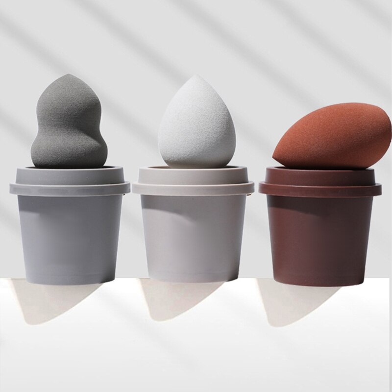 Makeup Blenders Coffee Cup Beauty Foundation Blending Sponges Egg Pear Teardrop Shape Beauty Make Up Blender