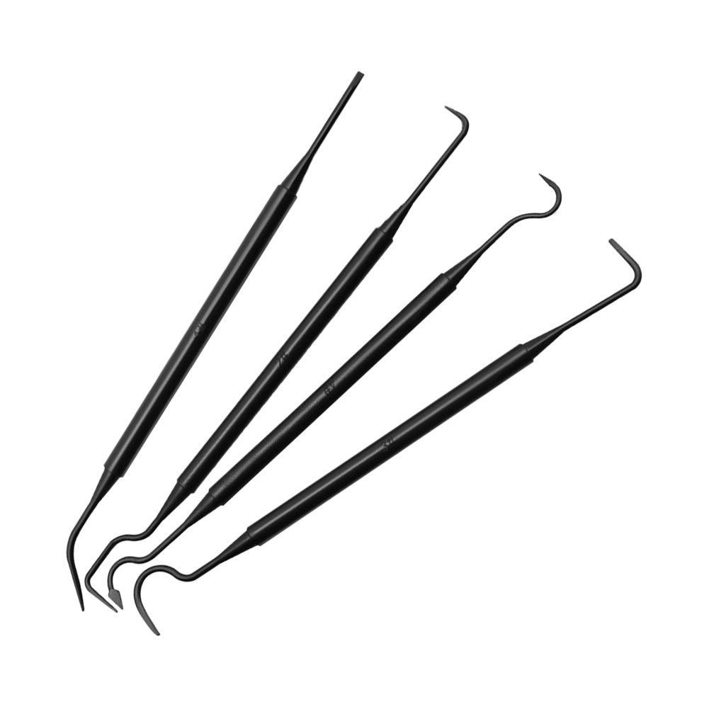 Autodetaillering Autodetailleringstool Multifunctionele pick-set met dubbel uiteinde Efficiënte reiniging Moeilijk te bereiken plaatsen