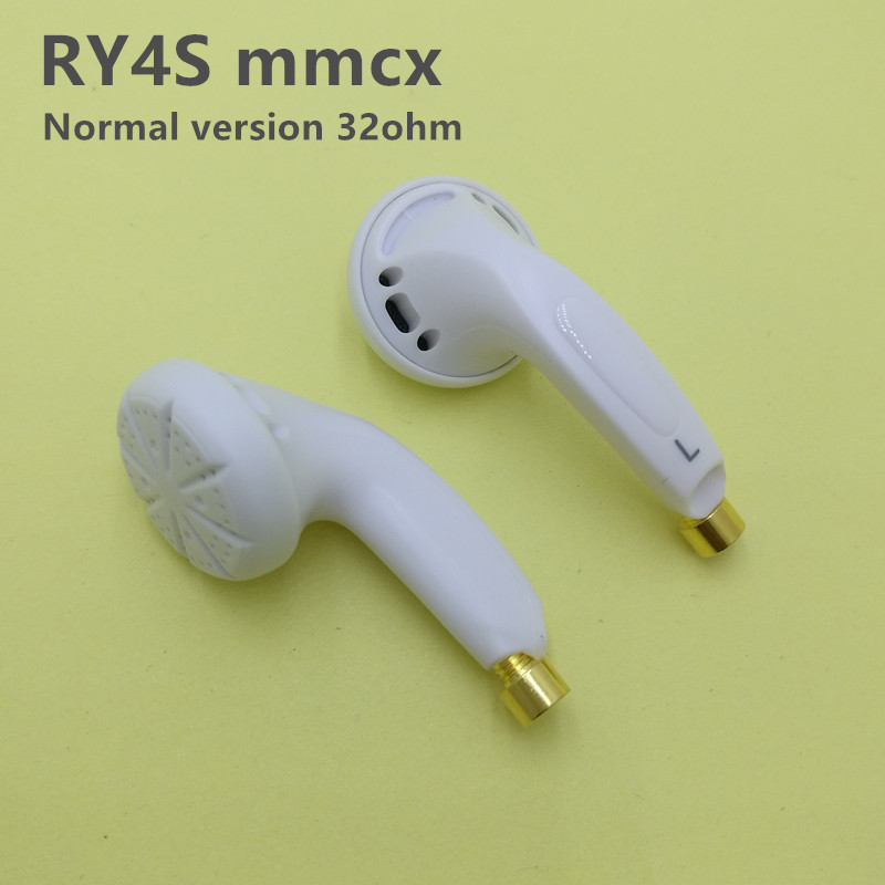 RY4S mmcx-Schnittstelle Ohrhörer 15 mm Musikqualität Klang HIFI-Kopfhörer (Kopfhörer Ich bin MX500-Stil) 3,5 mm 300 Ohm: Licht Grau